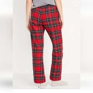GAP Mid-rise Flannel/Plaid Pajama Pants